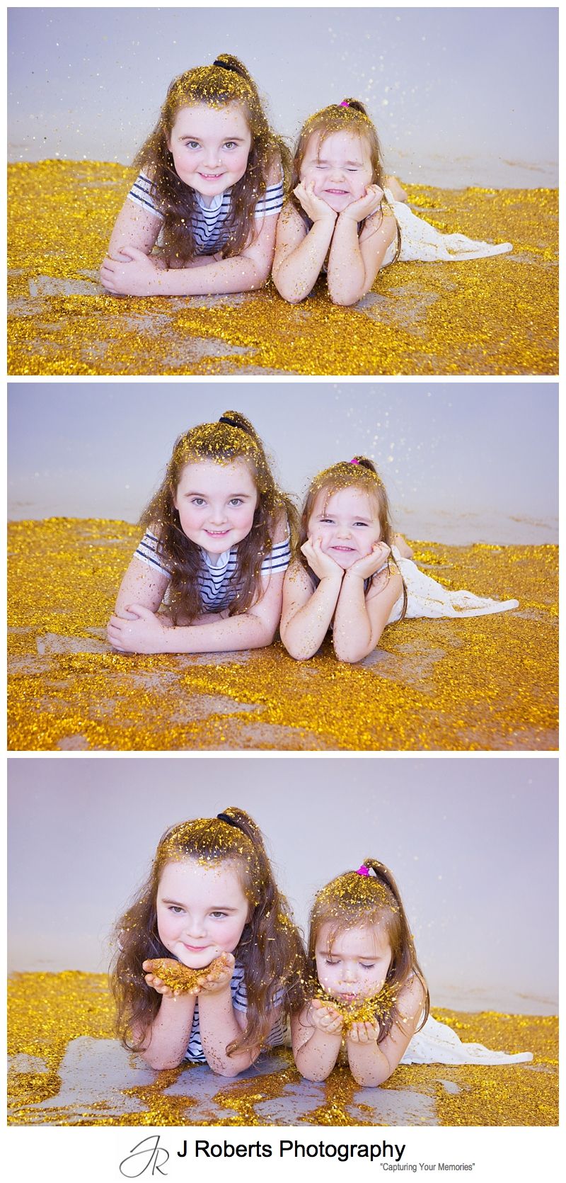 Glitter Mini Portrait Photography Sessions Sydney Lot of Fun with Glitter